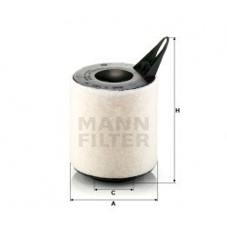 MANN фильтр воздушный BMW E87 116-120i 04-07, E90/E91 318-320Si 05-